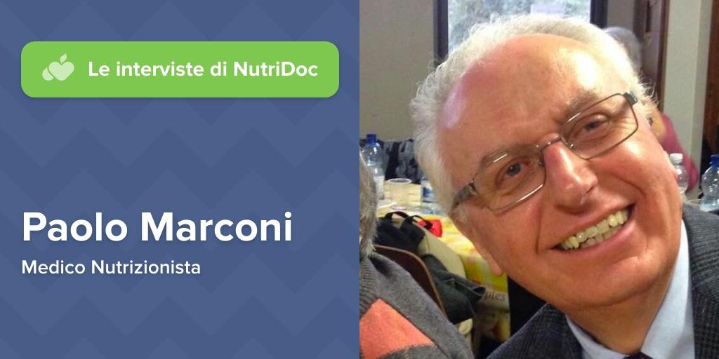 Paolo Marconi Dietologo Intervista